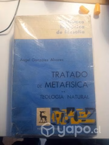 Tratado de Metafísica. Teología Natural