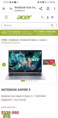 Notebook acer