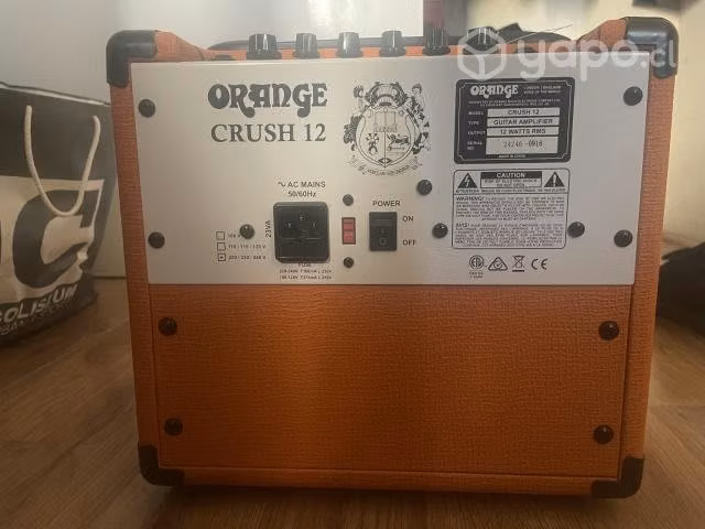 Amplificador orange crush 12 guitarra