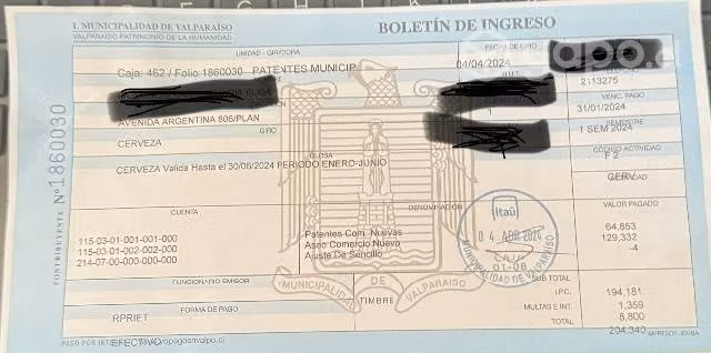 Patente Tipo F