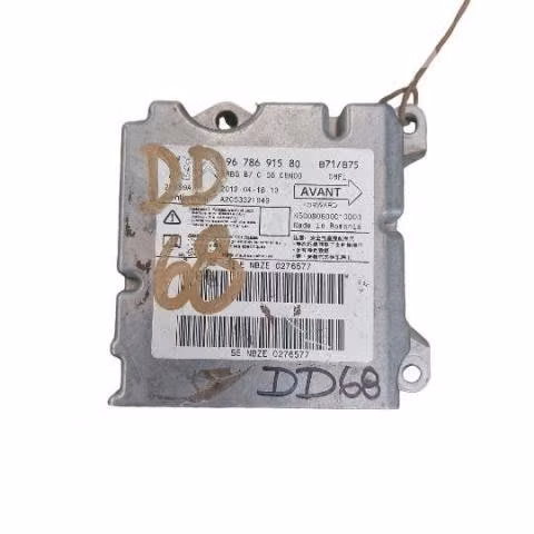 Dd68 modulo airbag citroen c4 2013 activado