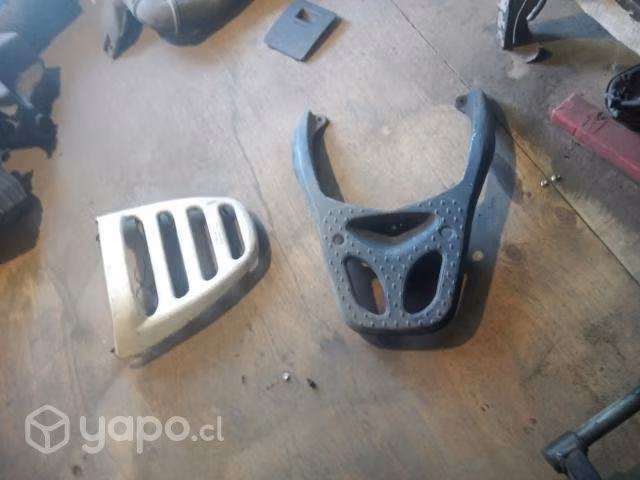 Parrillas de moto para adaptar aluminio metal env