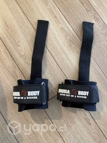 Muñequeras de neopreno y lifting straps nuevo