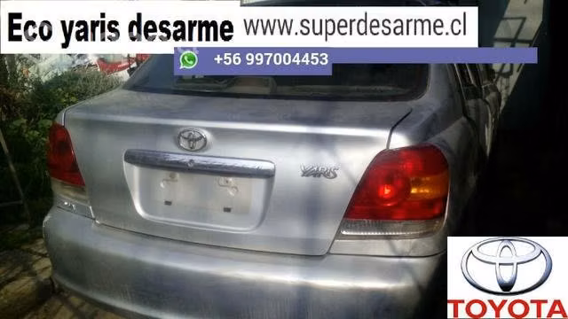 Maleta Toyota Yari Sedán año 2006 desarmaduría