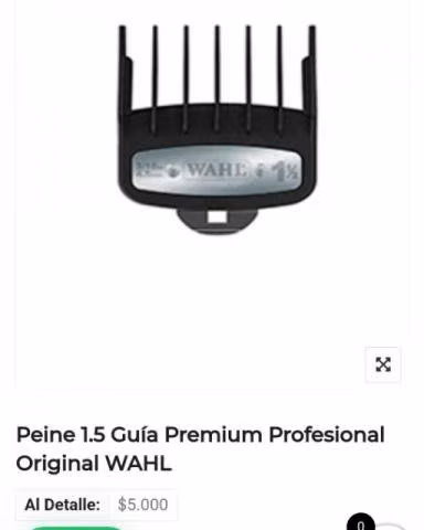 Peine Clipper Wahl Premium 1½