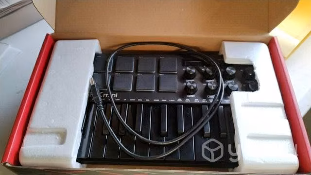 Controlador de música Mpk mini black edition