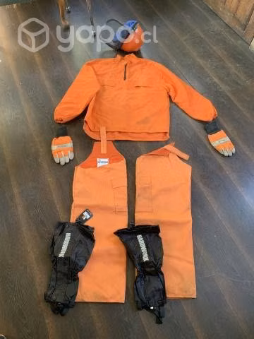 Trajes para motosierrista o cortador de pasto