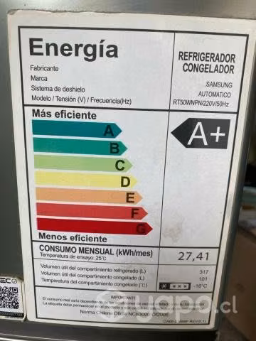 Refrigerador Samsung 418 Litros