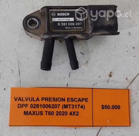 Sensor Presion Escape DPF (MT3174) Maxus T60 2020