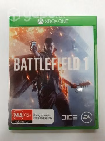 Battlefield 1 xbox one usado como nuevo