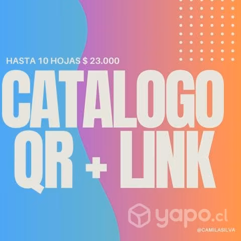 Catalogo qr + link