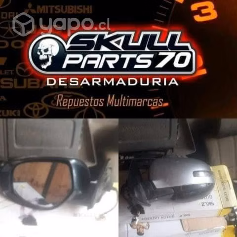 Espejo lh mitsubishi oulander 2018
