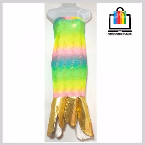 Vestido de Sirena Flúor - Imagen 2