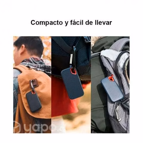 Disco Solido SSD Externo Portatil USB Tipo C 2TB