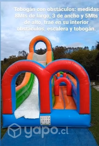 Tobogan con obstáculos
