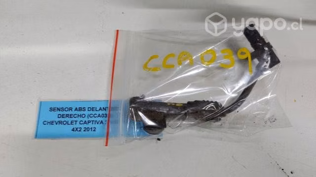 Sensor ABS Delantero Derecho (CCA039) Chevrolet Ca