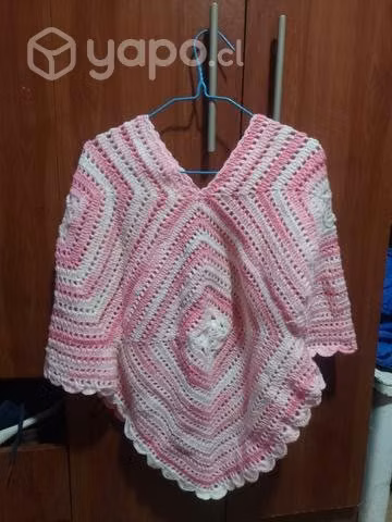 Ponchos de lana a crochet - Imagen 3