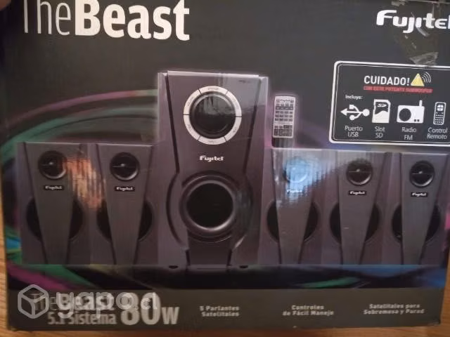 Subwoofer fujitel 5.1 - Imagen 4