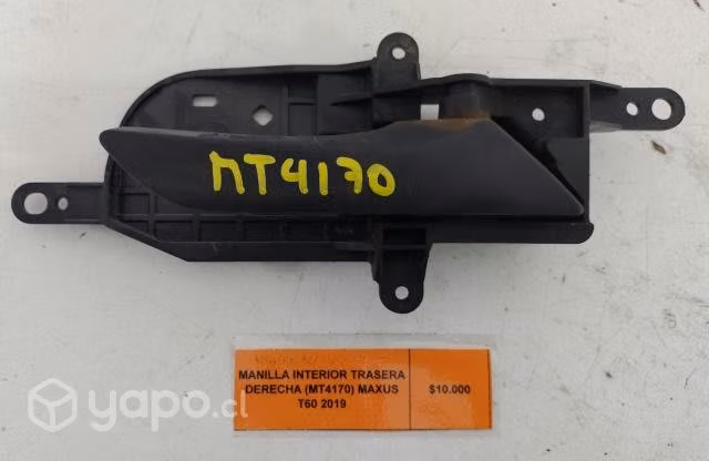 Manilla Interior Tras der (MT4170) Maxus T60 2019