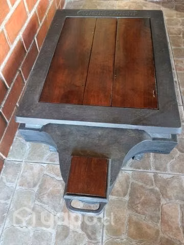 Mesa de centro estilo industrial