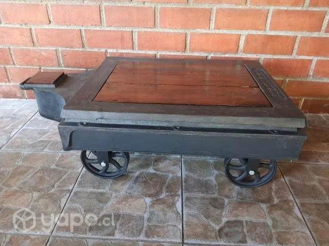 Mesa de centro estilo industrial