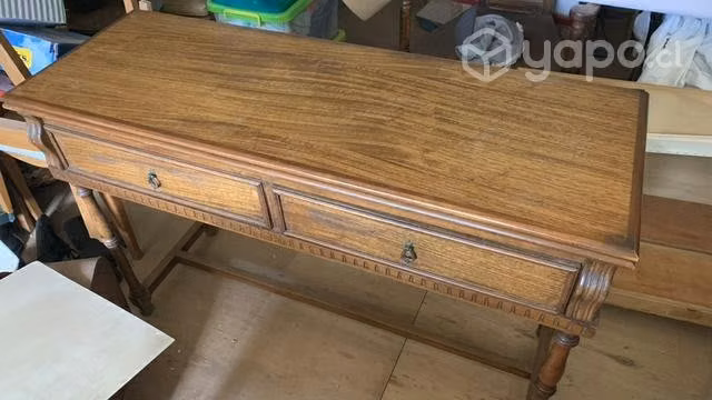Mesa plegable, 2 cajones - Imagen 2