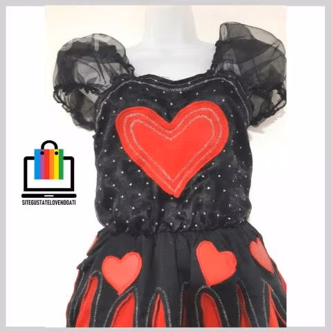Vestido Reina de Corazones - Imagen 4