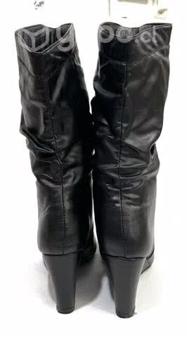 Bota Taco Chino Sintética Marca Marittimo N*37