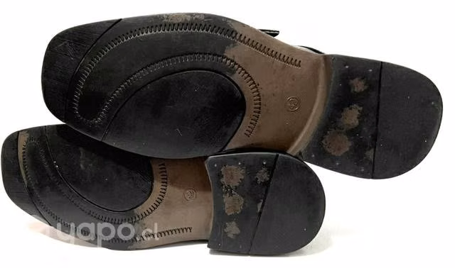Zapato de Cuero Marca Rainforest M*42 Negro