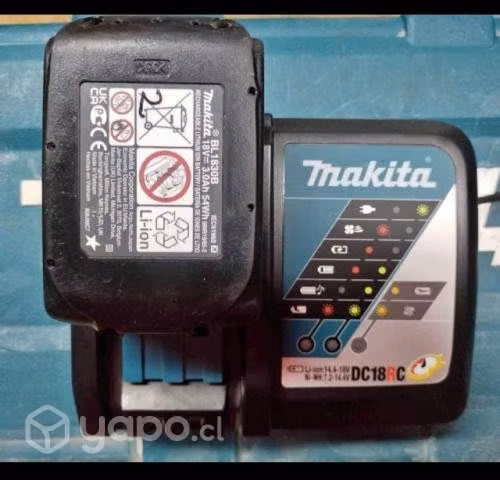 Cargador con 2 baterías
