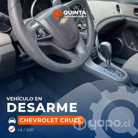 Entrando en Desarme CHEVROLET CRUZE 2011