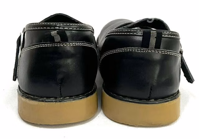 Zapato Escolar de Cuero Marca Maui&sons N*36 Negro
