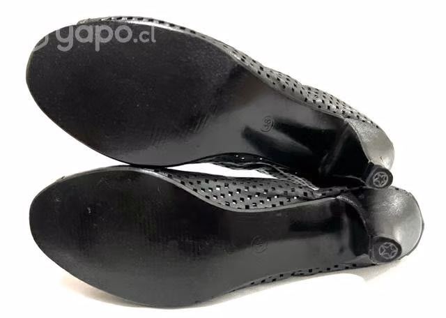 Zapato 100% Sintético Marca Index N*38 Negro - Imagen 5
