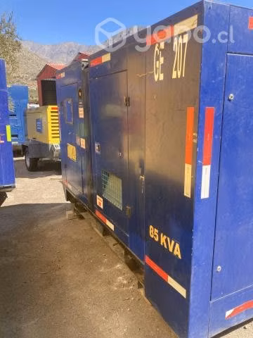 Arriendo generador 85 KVA. Tarifa diaria y mensual