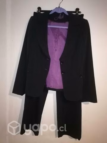 Ash chaqueta + pantalón negro M