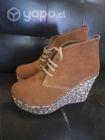 Botines cuero N37 - Imagen 3