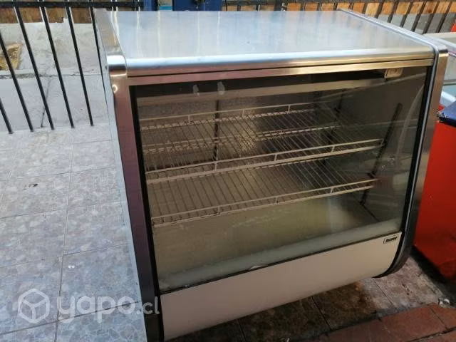 Mesón vitrina refrigerado