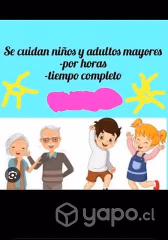 Ofrece Servicios de cuidadora y niñera