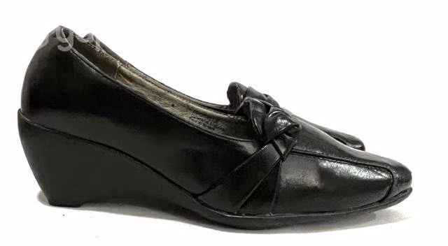 Zapato 100% Sintético Marca Aziz Moño N*36 Negro