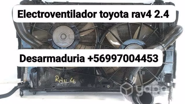 Electroventilador Toyota r4 1.4 desarmaduría