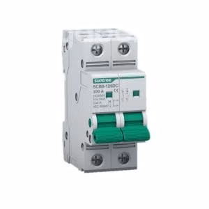 Interruptor Termomagnético 2P 550v DC 63A
