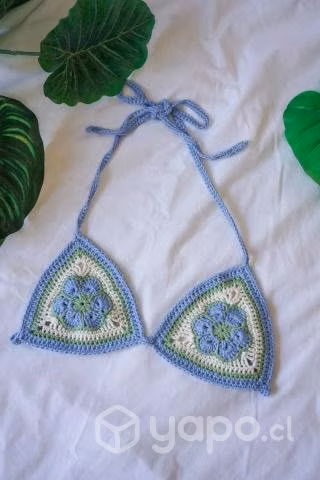 Bikini Crochet Algodón talla S
