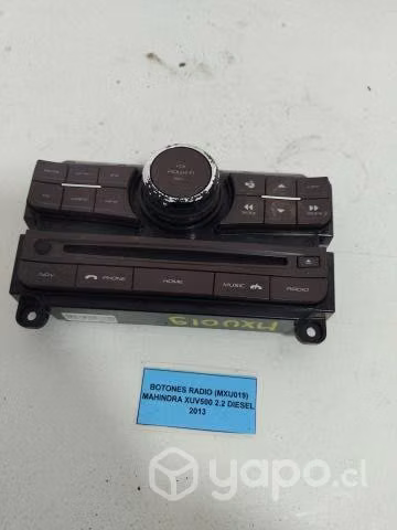 Botones Radio (MXU019) Mahindra XUV 
