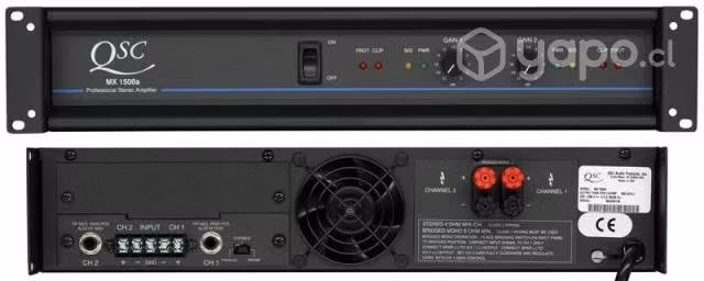 Amplificador QSC MX1500a