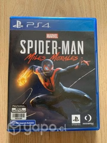 Spiderman Miles PS4 en español