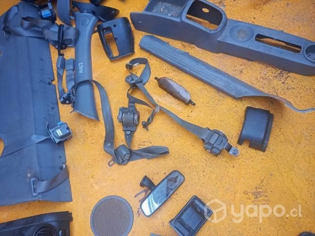 Chevrolet aveo 2004 05 plasticos interiores