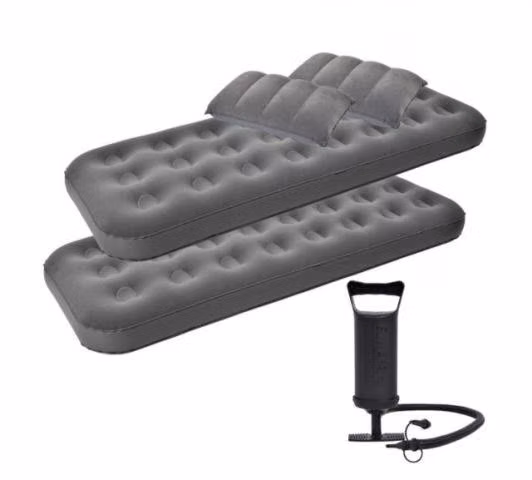 Colchon inflable pack 2 colchones + cabeceras + in