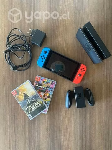 Nintendo switch + 2 juegos
