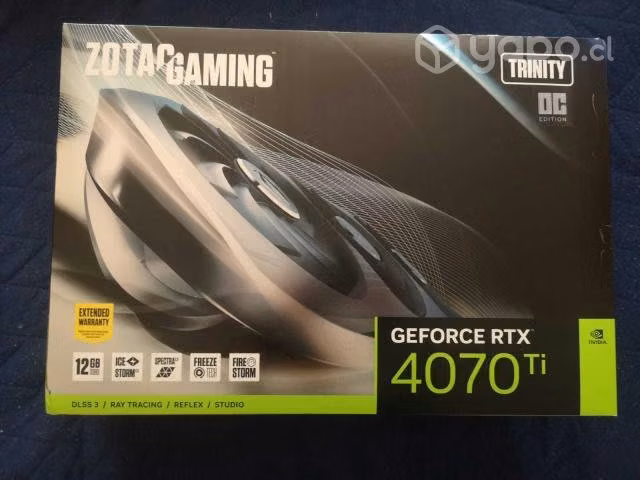 Zotac GeForce RTX 4070 Ti Trinity OC Casi Nueva - Imagen 2