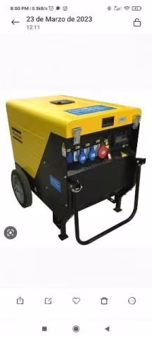 Generador atlas Copco 9.1 kva